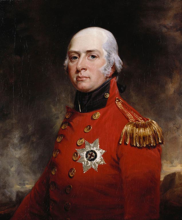 Edward Duke of Kent, vintage artwork by John Hoppner, 12x8" (A4) Poster