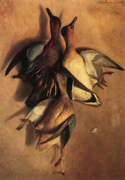 Hanging Game, vintage artwork by Richard LaBarre Goodwin, 12x8" (A4) Poster