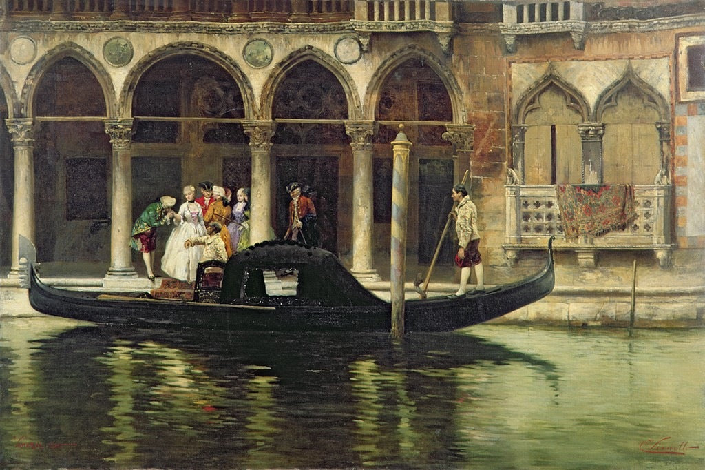 After the Ball by Cesare Vianello,A3(16x12")Poster