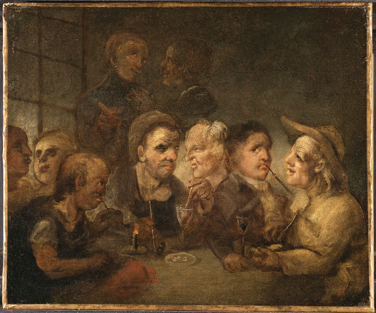 A Club, vintage artwork by Elias Martin, 12x8" (A4) Poster