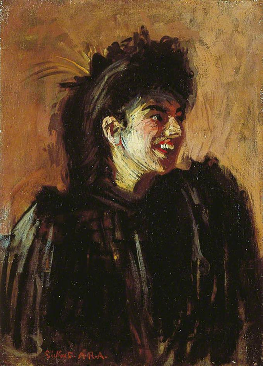 The Blackbird of Paradise, vintage artwork by Walter Richard Sickert, 12x8" (A4) Poster