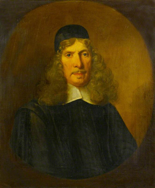Jeremy White, Chaplain to Oliver Cromwell, vintage artwork by Gerard Soest, 12x8" (A4) Poster