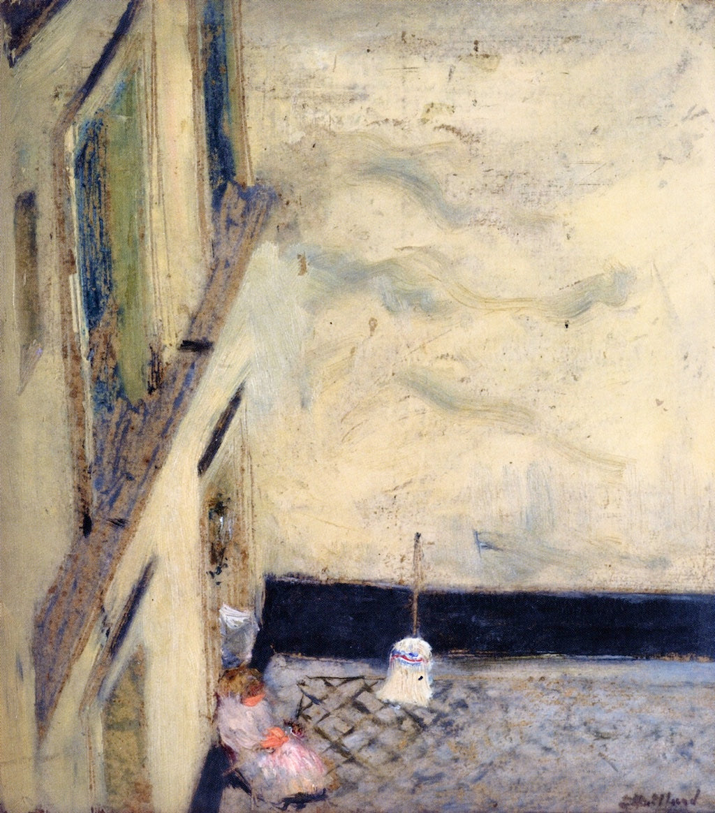room in the Yard at 346 Rue Saint-Honore by edouard Vuillard,A3(16x12")Poster