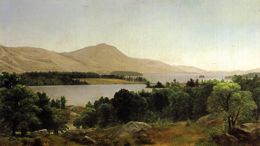 Lake George, vintage artwork by Asher Brown Durand, A3 (16x12") Poster Print