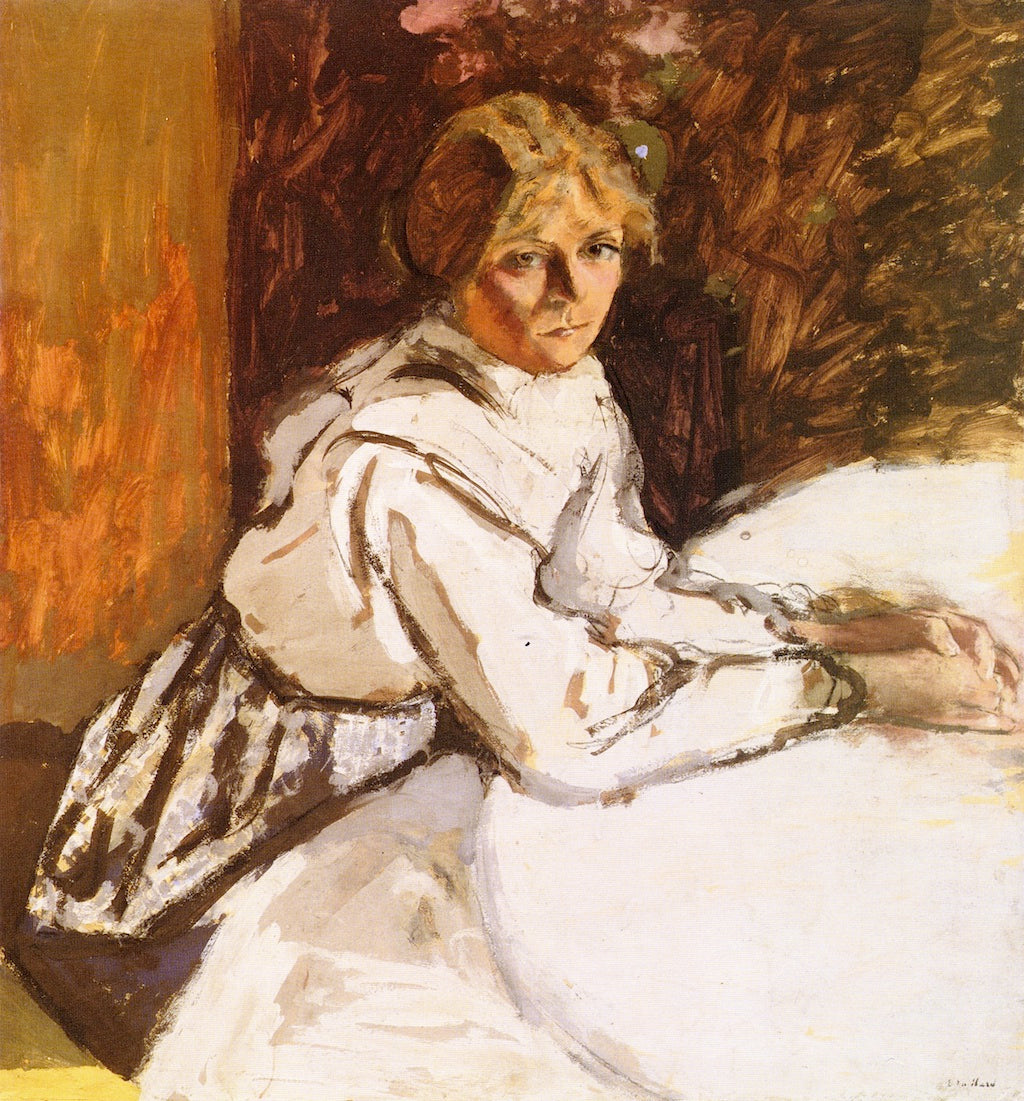 Annette Daydreaming by edouard Vuillard,A3(16x12")Poster