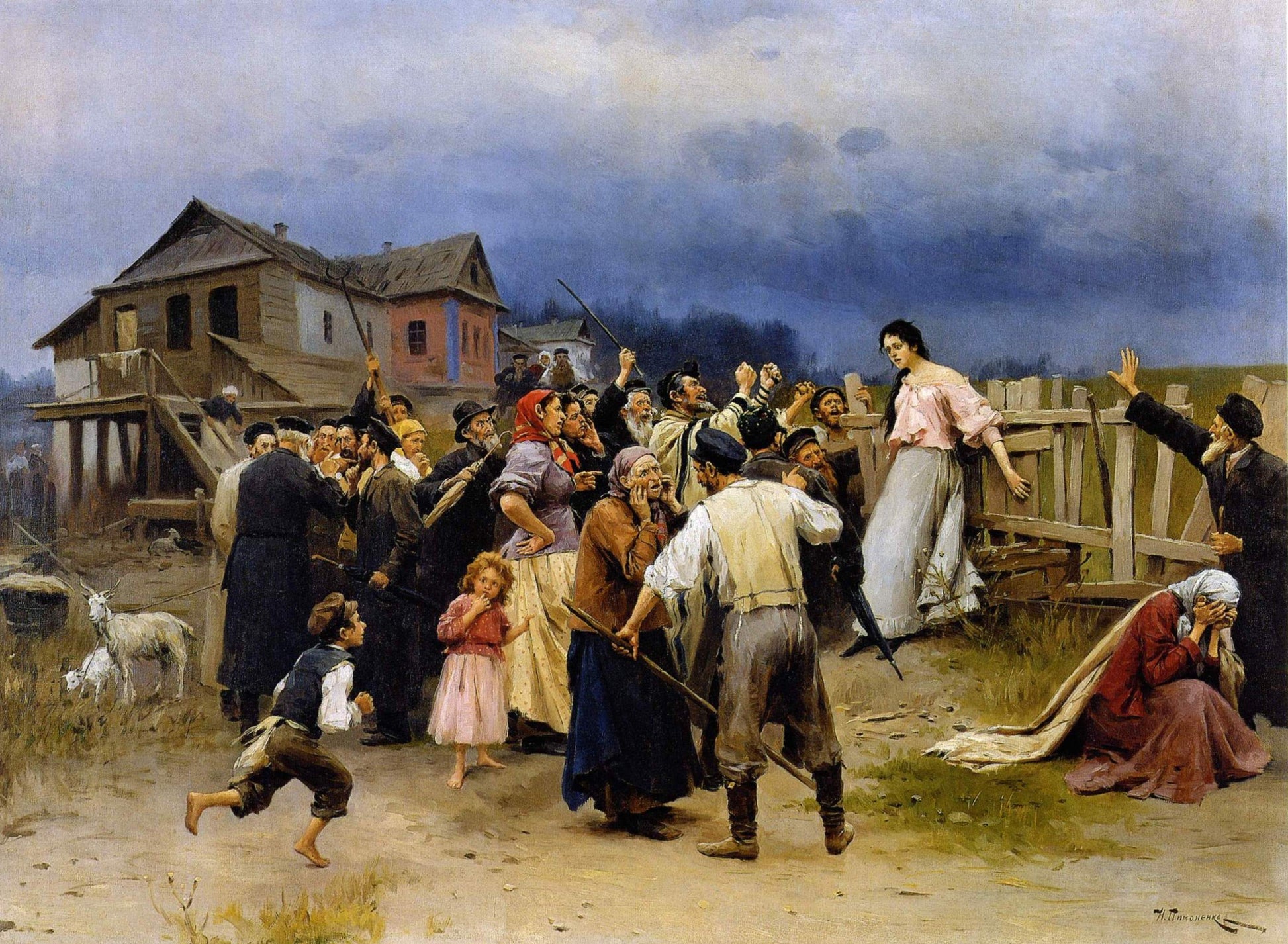 Victim of Fanatics by Nikolai Pimonenko,A3(16x12")Poster