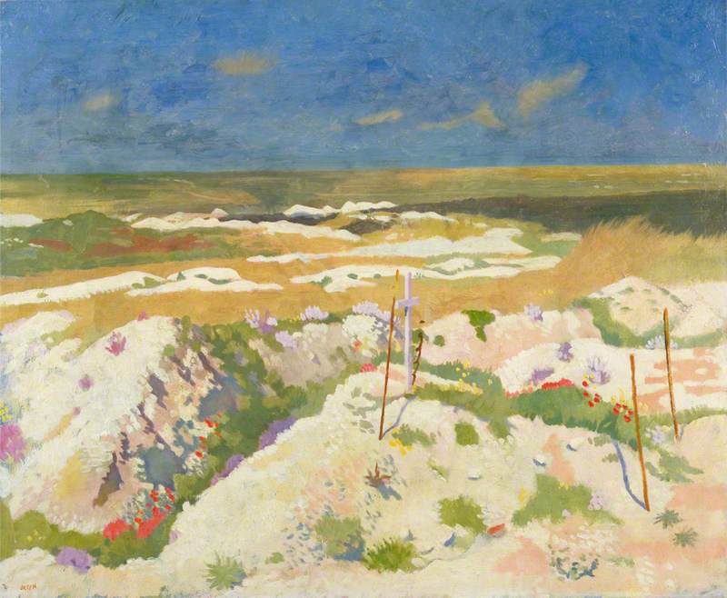  La Boiselle, August 1917 by Sir William Orpen, R.A., R.H.A.,16x12(A3) Poster