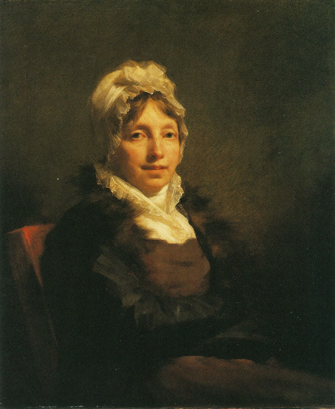 Ann Fraser, Mrs. Alexander Fraser Tytler, vintage artwork by Sir Henry Raeburn, R.A., P.R.S.A., 12x8" (A4) Poster