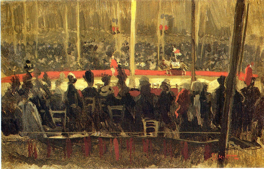 The Circus, vintage artwork by Walter Richard Sickert, 12x8" (A4) Poster