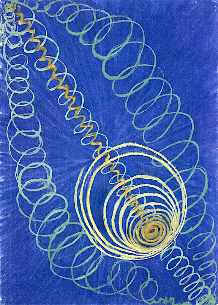Primordial Chaos, No. 16, Group I, by Hilma af Klint,A3(16x12")Poster