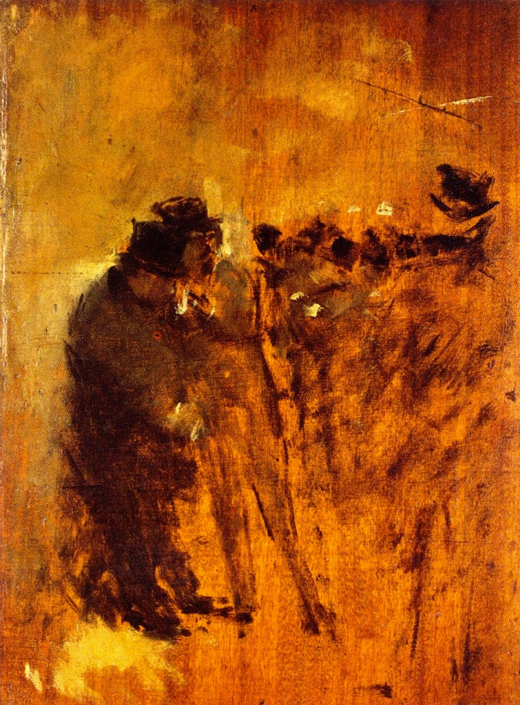 In Front of the Stock Exchange No. 2 by Jean-Louis Forain,A3(16x12")Poster