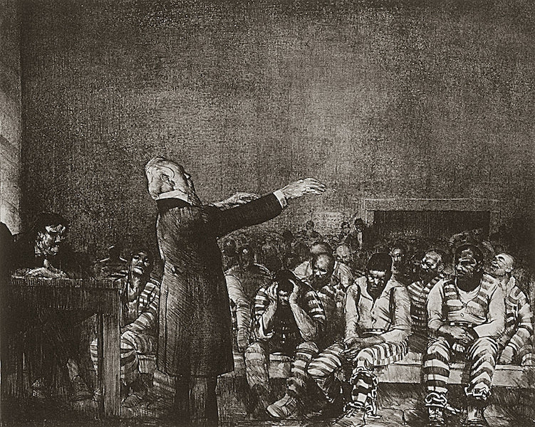Benediction in Georgia by George Wesley Bellows,16x12(A3) Poster