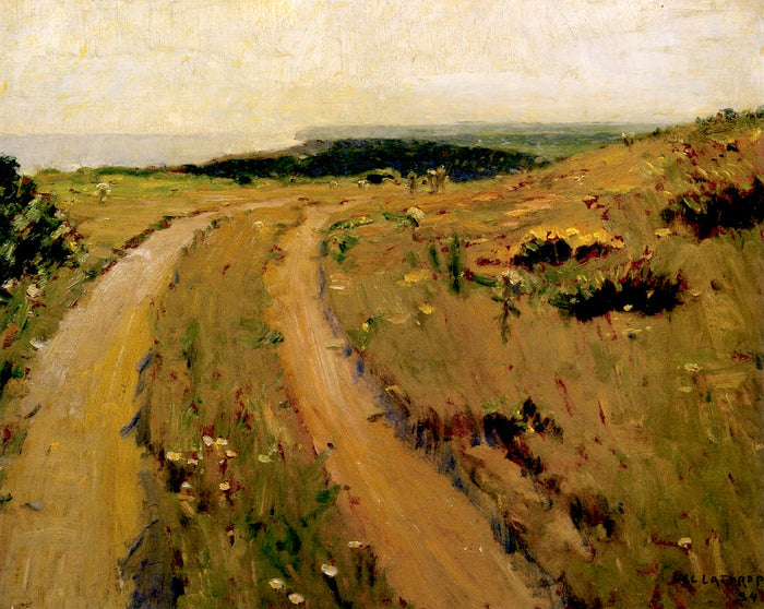 Road along the Bluff by William Langson Lathrop,A3(16x12