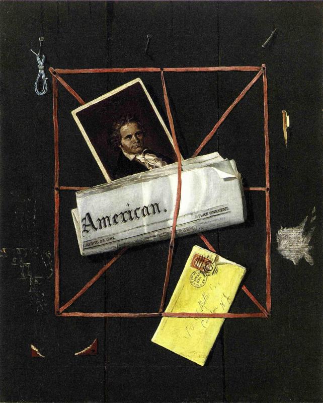 Rack Picture by John Frederick Peto,A3(16x12")Poster