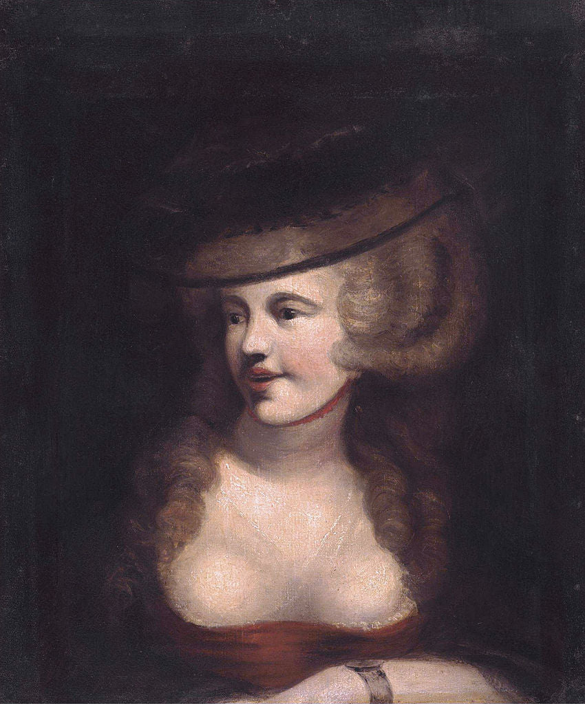 Sophia Rawlins, the artist's wife, vintage artwork by Johann Heinrich Füseli, 12x8" (A4) Poster