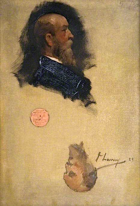 Alexander Clapperton (sketch) by Sir John Lavery, R.A.,A3(16x12")Poster
