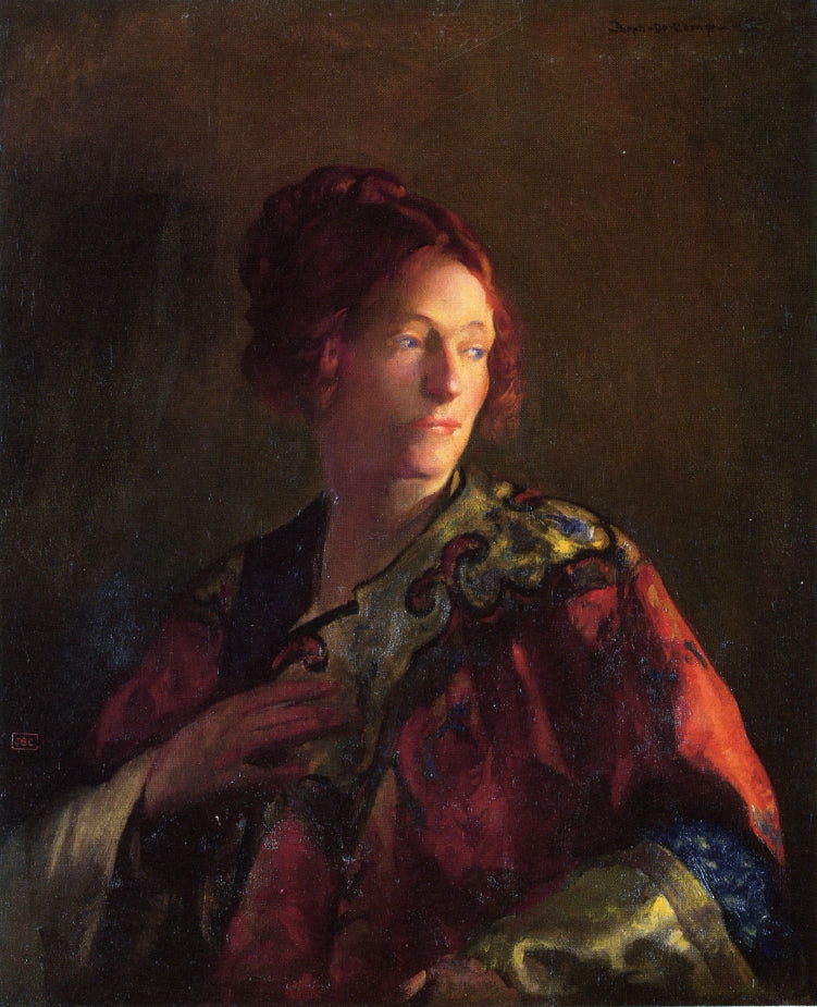 Red and Gold by Joseph Rodefer DeCamp,A3(16x12")Poster