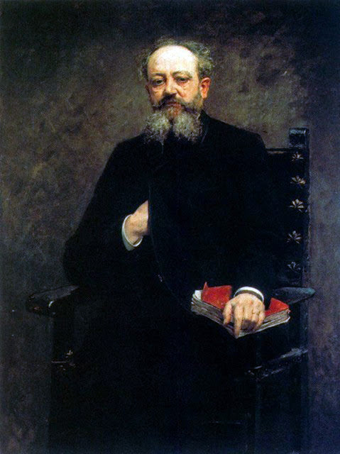 Portrait of Felix Gal, vintage artwork by Alejandro Irureta y Artola, 12x8" (A4) Poster