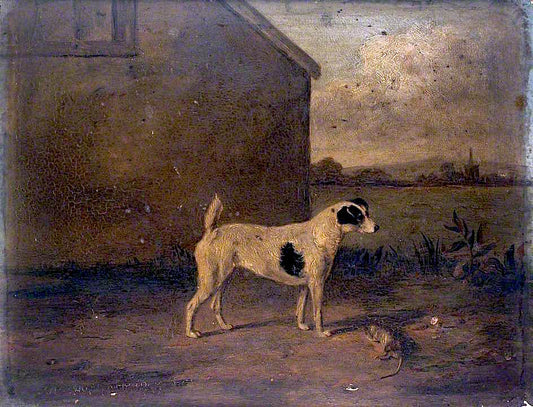 'Waterloo Spot' November 5 1816, the Property of Major W. T. Drake, RHG, vintage artwork by William Henry Davis, 12x8" (A4) Poster