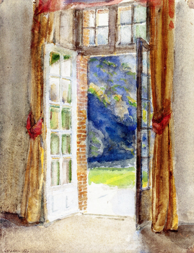 The Open Window, Chateau du Breau by Walter Gay,A3(16x12")Poster