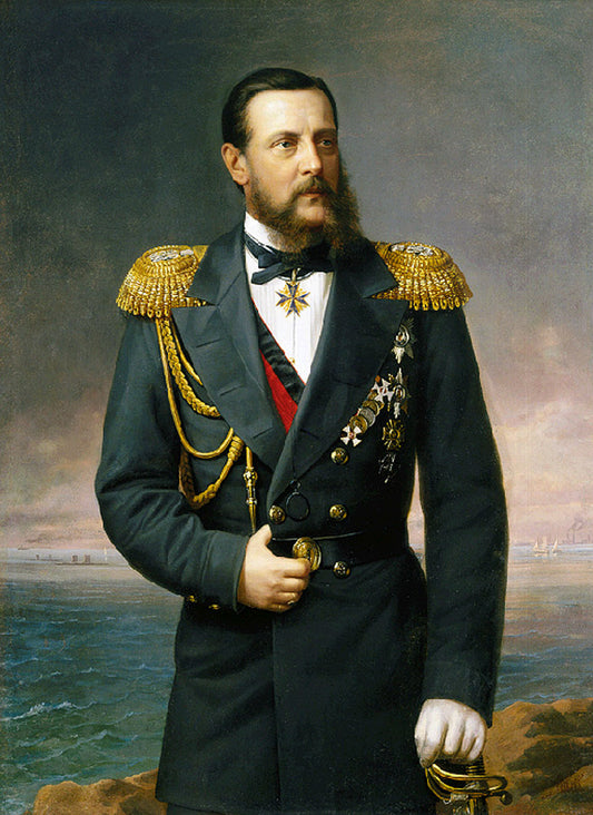 Grand Duke Constantine, vintage artwork by Platon Tyurin, A3 (16x12") Poster Print