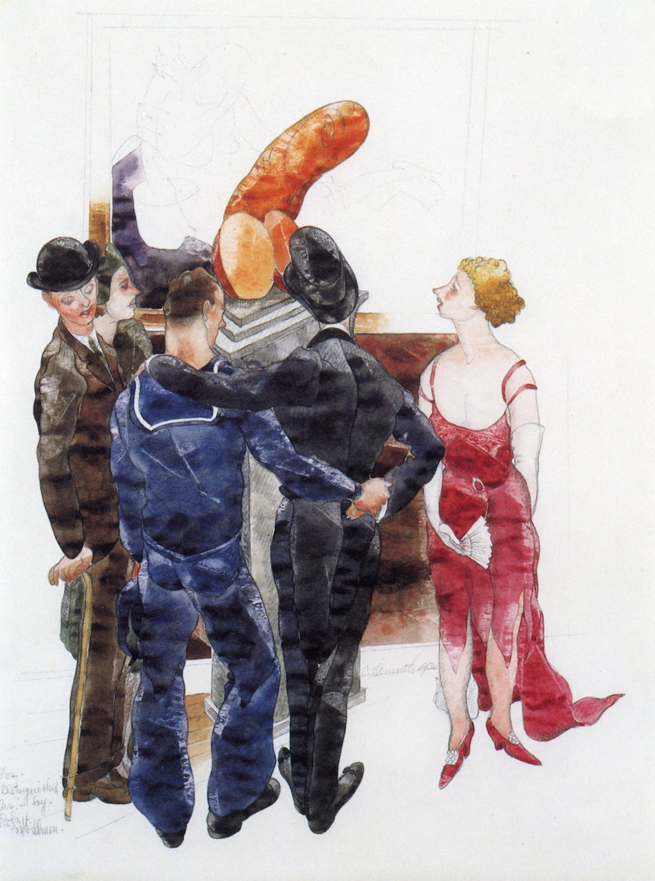 Distinguished Air by Charles Demuth,16x12(A3) Poster