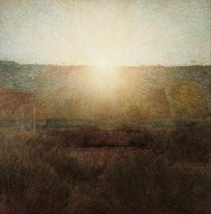 The Rising Sun by Giuseppe Pellizza da Volpedo,A3(16x12")Poster