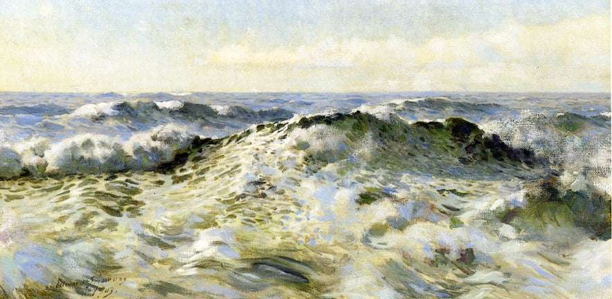 Afternoon Wind by Edward E. Simmons,A3(16x12")Poster