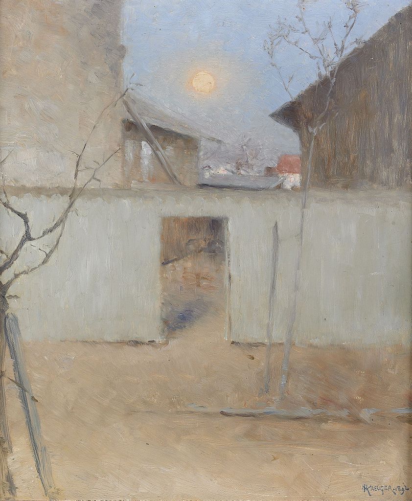 April Evening - Varberg by Nils Kreuger,A3(16x12")Poster