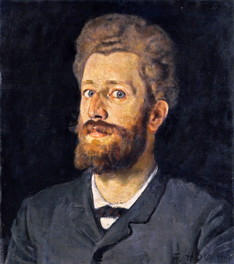 Louis Montchal by Ferdinand Hodler,A3(16x12")Poster