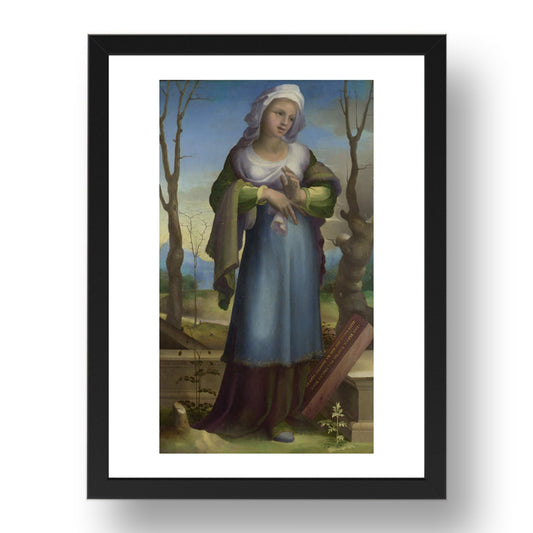 Domenico Beccafumi: Marcia, Poster in 17x13"(A3) Frame