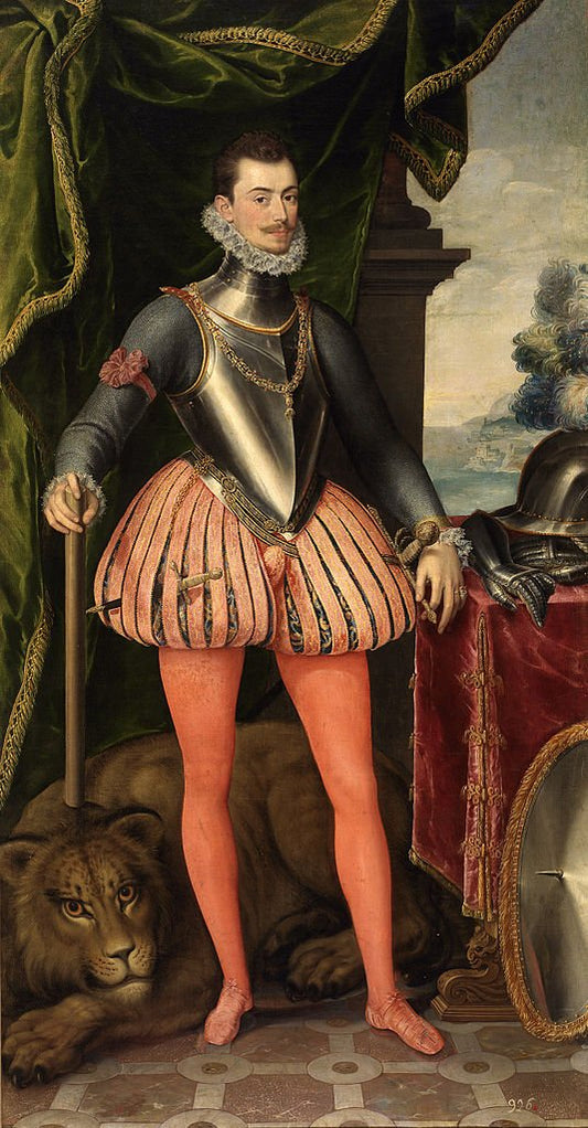 Don Juan de Austria, vintage artwork by Juan Pantoja de la Cruz, A3 (16x12") Poster Print