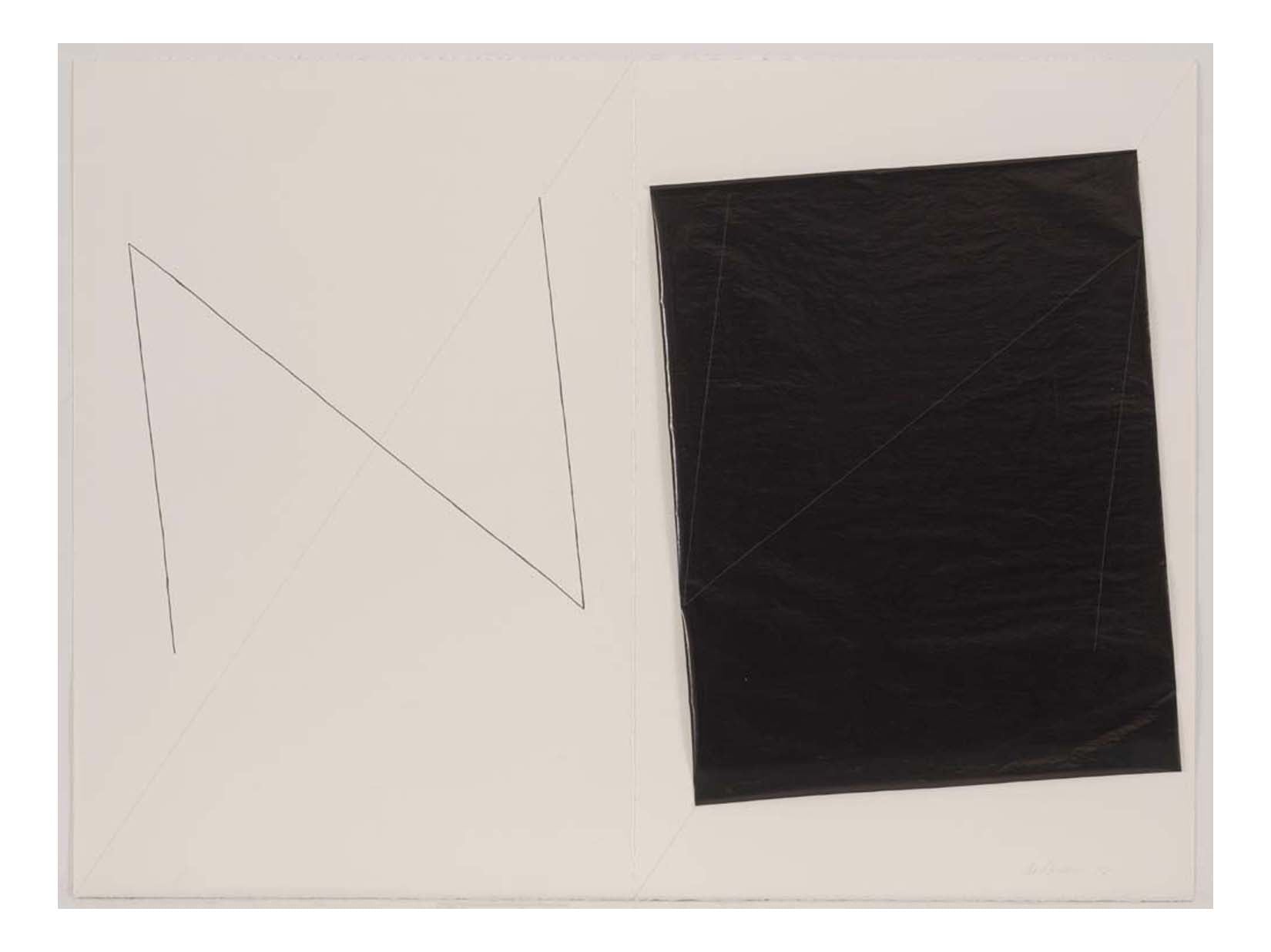 Dorothea Rockburne - Drawing Which Makes Itself, 16x12" (A3) Poster Print