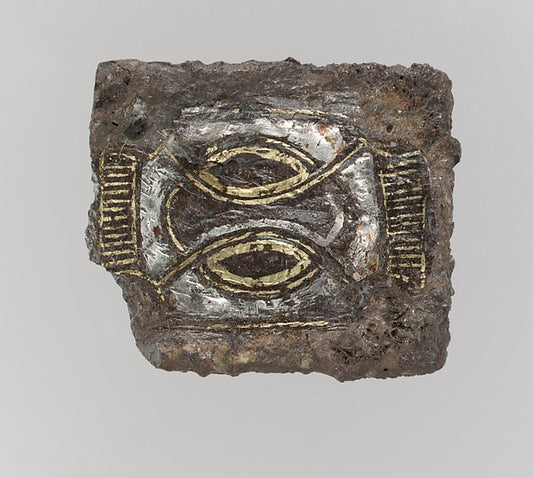 :Backplate of a Belt Buckle 6th–7th century-16x12"(A3) Poster