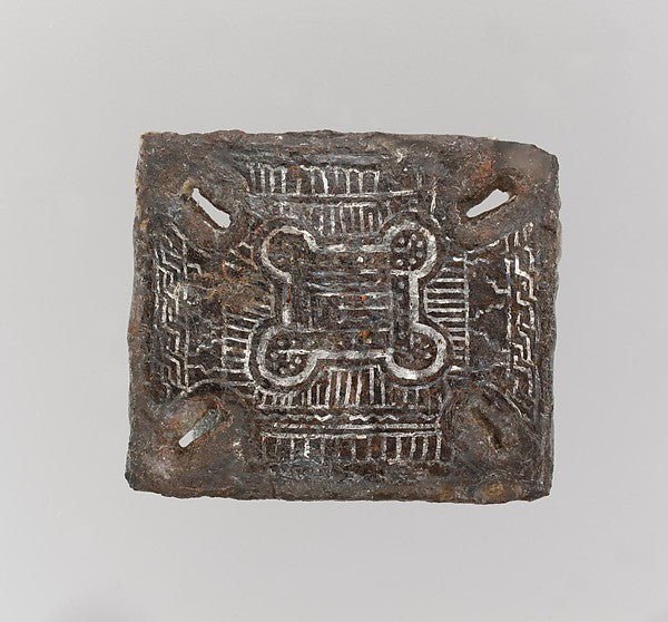 :Backplate of a Belt Buckle 7th century-16x12"(A3) Poster