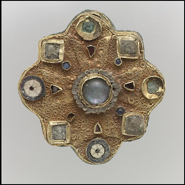 :Disk Brooch second half 7th century-16x12"(A3) Poster