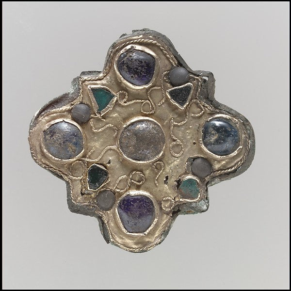 :Disk Brooch first half 7th century-16x12"(A3) Poster