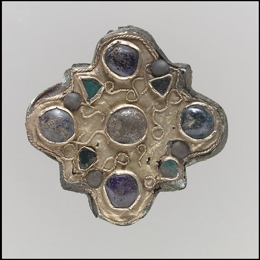 :Disk Brooch first half 7th century-16x12"(A3) Poster