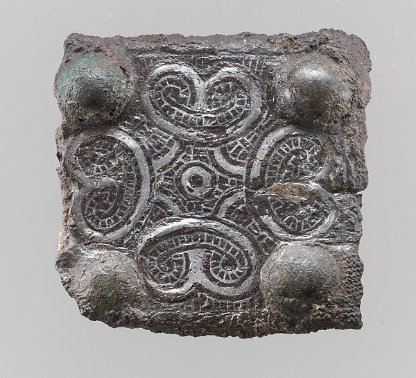 :Belt Plate Back 7th century-16x12
