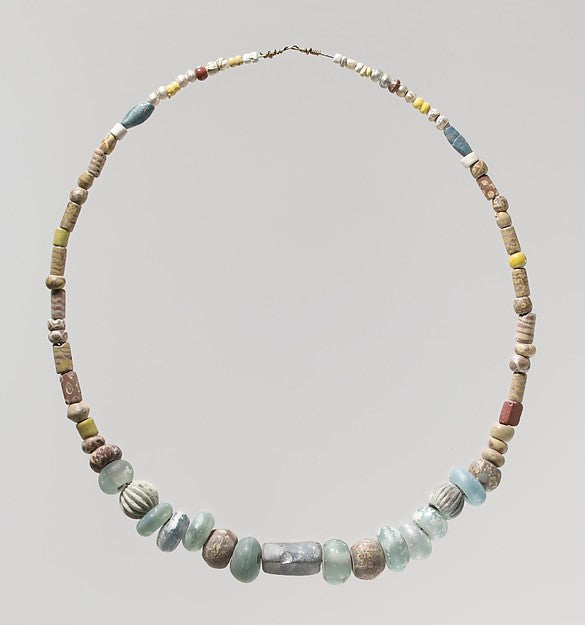 :Beaded Necklace early 6th century-16x12"(A3) Poster