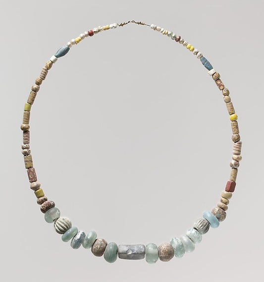 :Beaded Necklace early 6th century-16x12"(A3) Poster