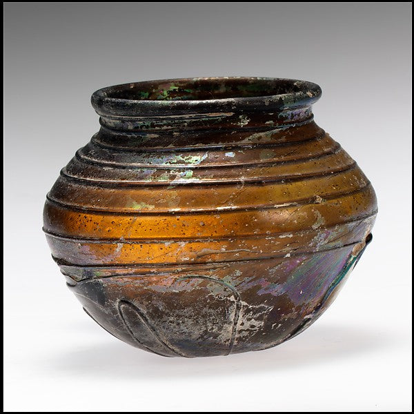 :Globular Glass Beaker 5th–7th century-16x12"(A3) Poster