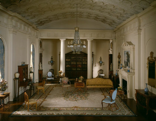 E-9 by  English Drawing Room of the Georgian period, 1770-1800 by  Mrs. James Ward Thorne, 23x16"( A2 size ) Poster Print