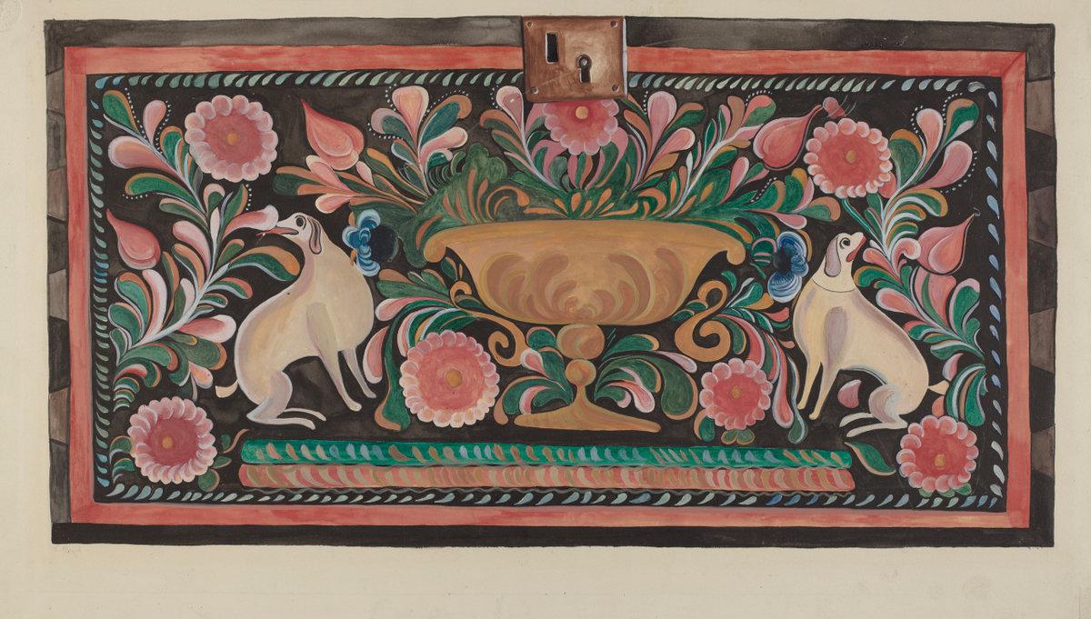 E. Boyd:Sp. Col. Chest,16x12"(A3) Poster