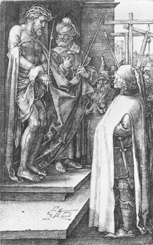 Ecce Homo (No. 8), vintage artwork by Albrecht Dürer, A3 (16x12") Poster Print