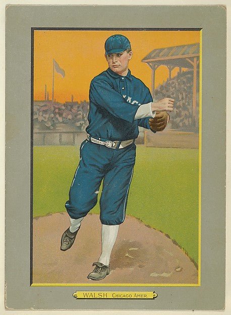 Ed Walsh Pitcher Chicago White Sox  from Turkey Red Cabinet-16x12"(A3) Poster