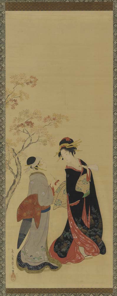 edo 4, historic, vintage ukiyo-e Japan artwork,12x8"(A4) Poster Print