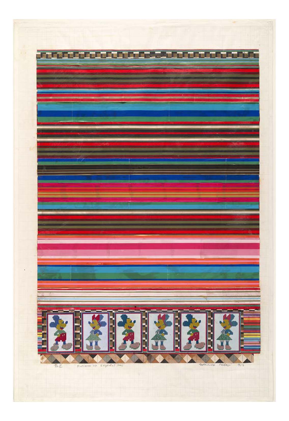 Eduardo Paolozzi - No 3 Horizon of Expectations, collage study for Universal Electronic Vacuum, 16x12" (A3) Poster Print