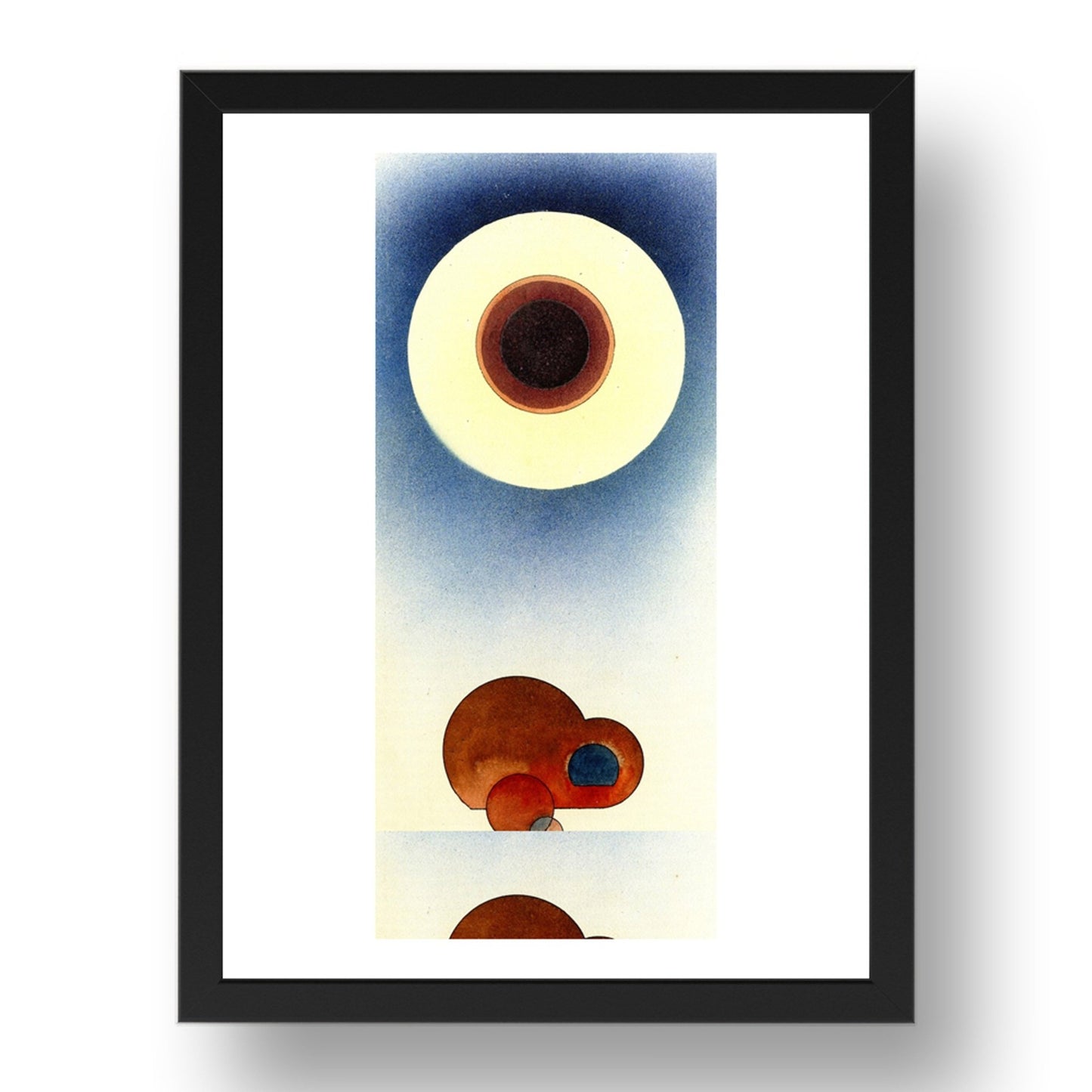 Education 1931 by Wassily Kandinsky, 17x13" Frame