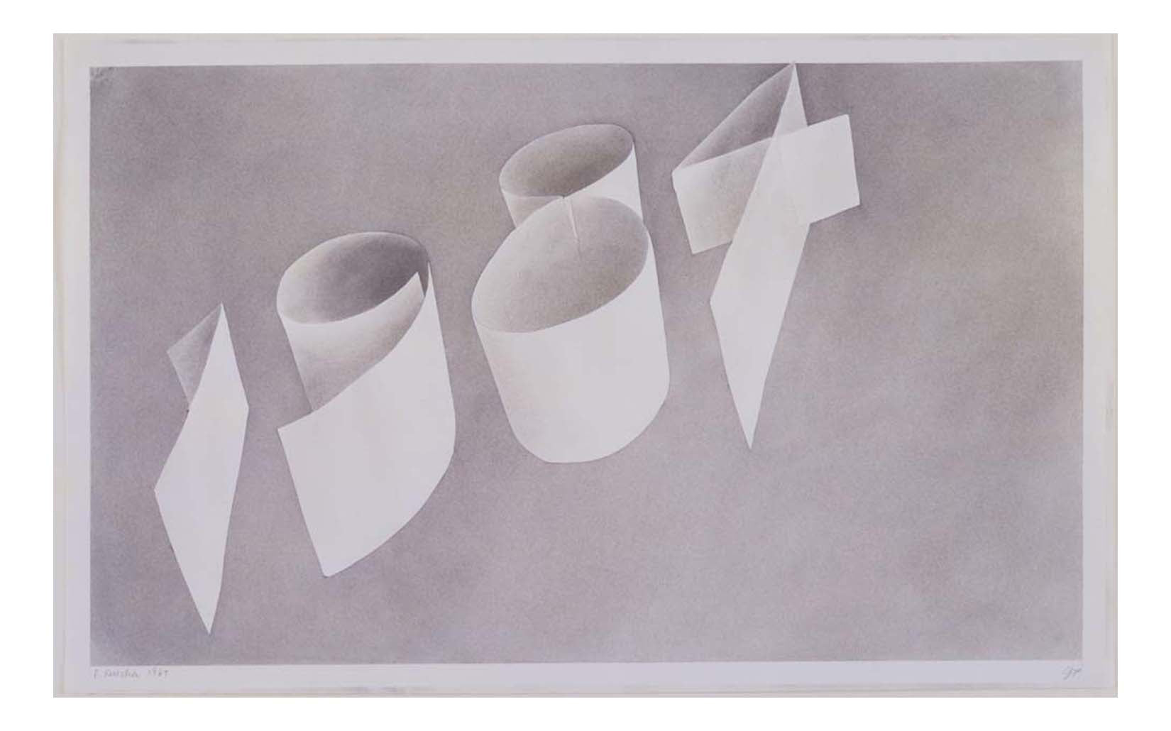 Edward Ruscha - 1984, 16x12" (A3) Poster Print